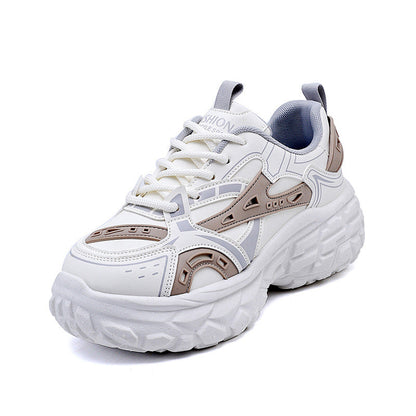 Damen Sneaker Sportlich Chunky Atmungsaktiv
