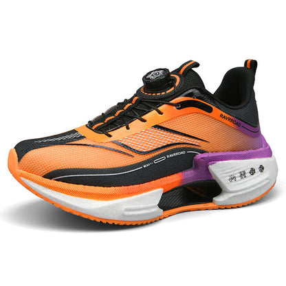 Damen Laufschuhe Weich Sohle Schnellverschluss Sport
