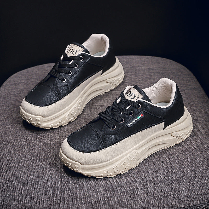 Damen Sneaker Chunky Komfortabel Dämpfung Bequem