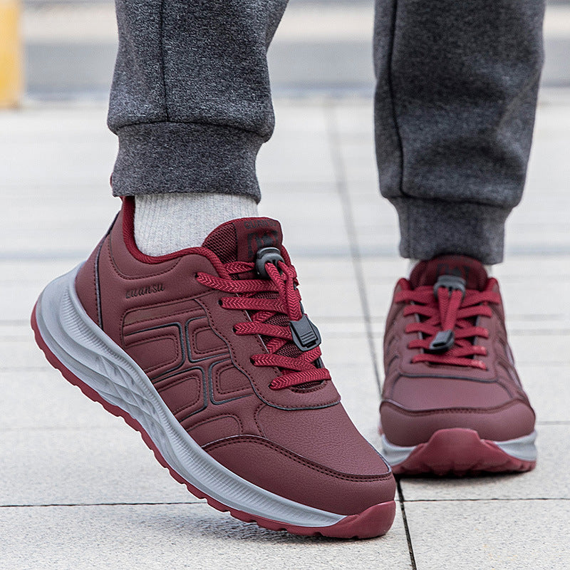 Damen Sneaker Sportlich Atmungsaktiv Weiches Innenfutter