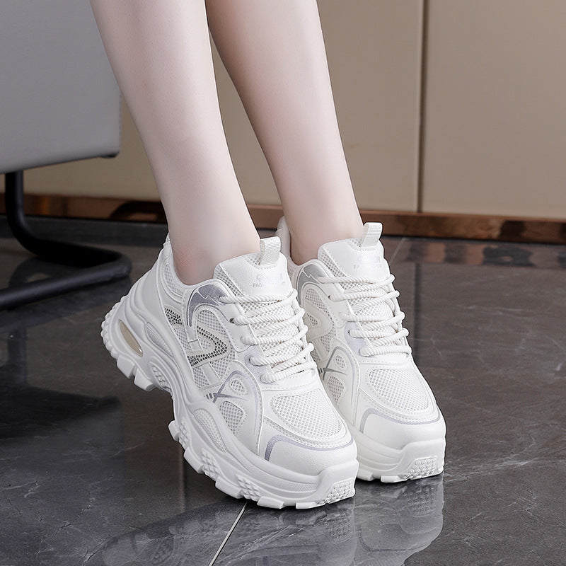 Damen Laufschuhe Atmungsaktives Mesh Leicht mit Dämpfung