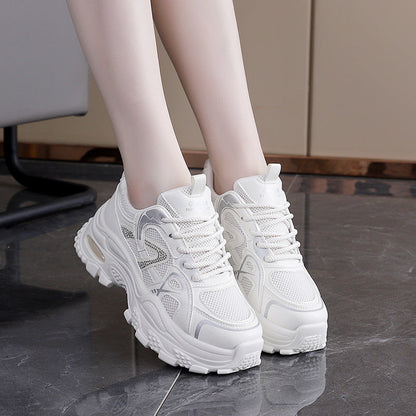 Damen Laufschuhe Atmungsaktives Mesh Leicht mit Dämpfung