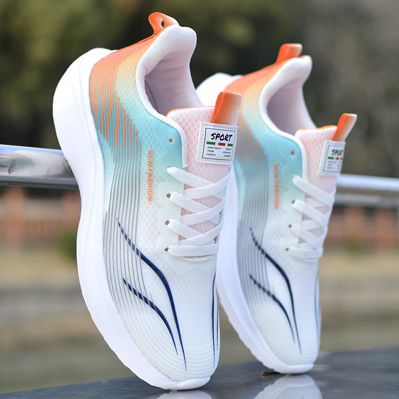 Damen Sneaker Sportlich Leicht Stoßdämpfung