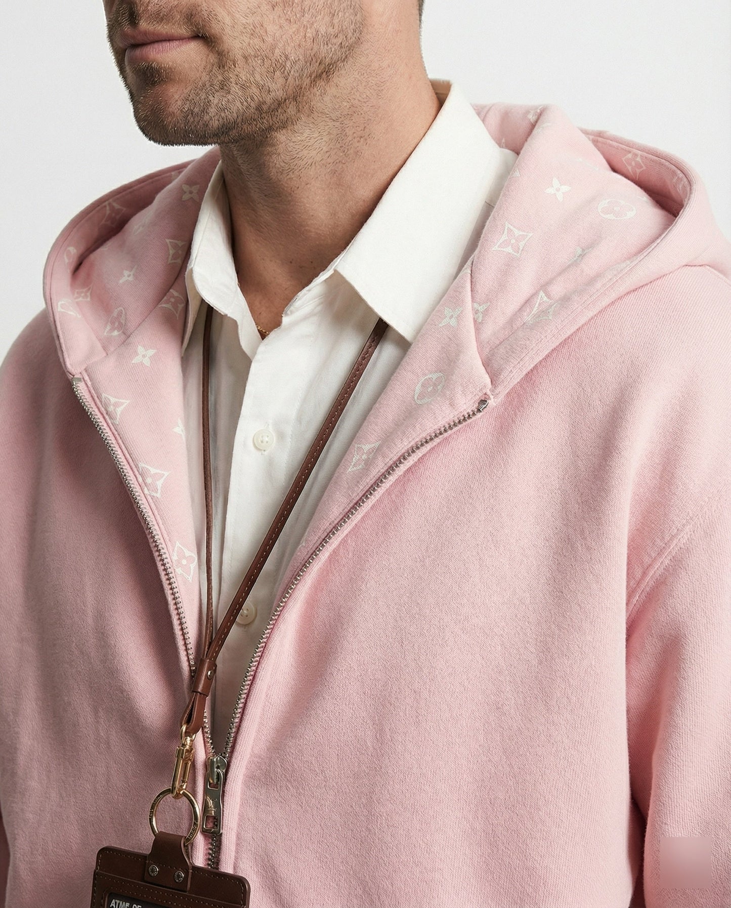 Unisex Oversize Kapuzenjacke American Style Baumwolle