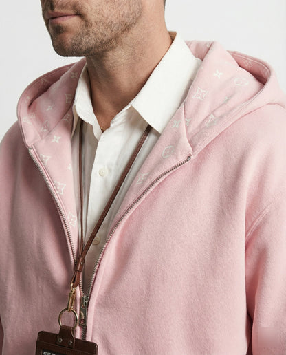 Unisex Oversize Kapuzenjacke American Style Baumwolle