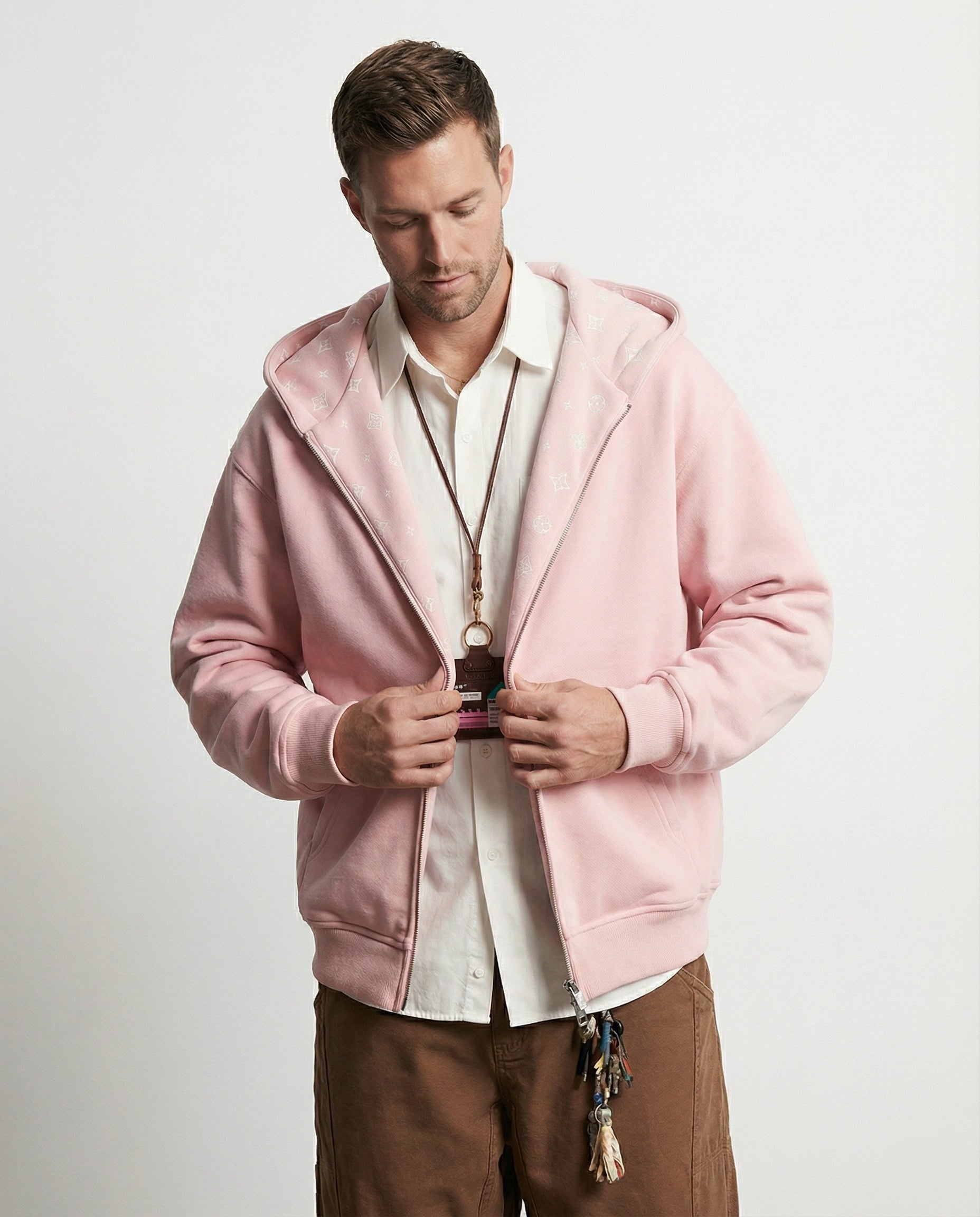 Unisex Oversize Kapuzenjacke American Style Baumwolle - Norvielle