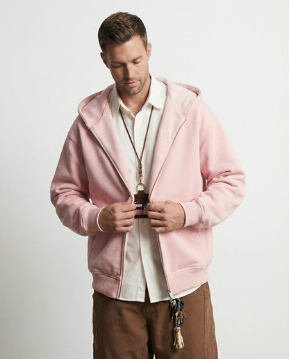 Unisex Oversize Kapuzenjacke American Style Baumwolle - Norvielle