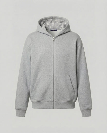 Unisex Oversize Kapuzenjacke American Style Baumwolle