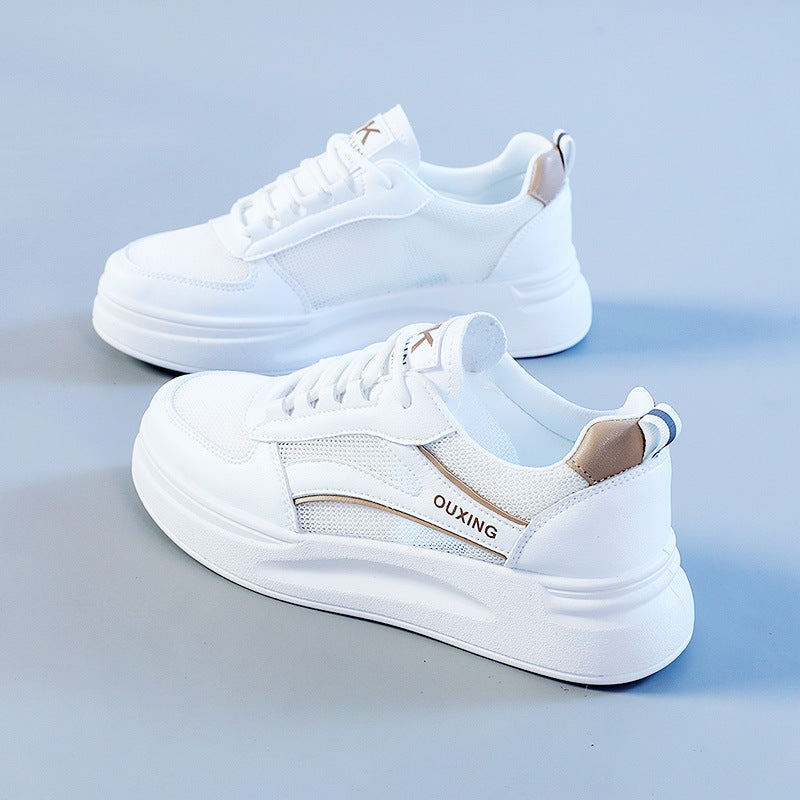 Damen Sneaker Atmungsaktives Mesh Weiche Sohle