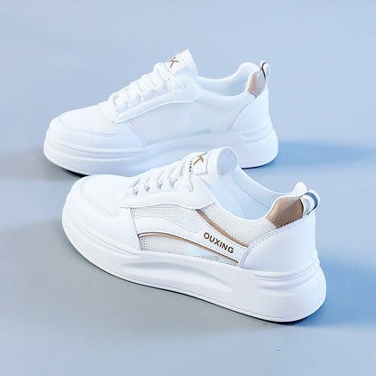 Damen Sneaker Atmungsaktives Mesh Weiche Sohle