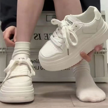 Damen Plateau Sneaker Gepolstert