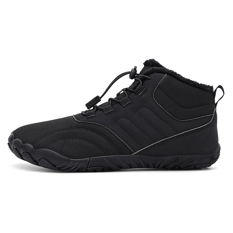 Damen Winter Sneaker Isoliert Rutschfest Schnellschnürsystem