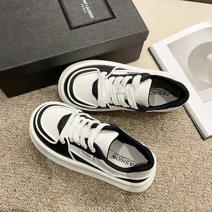 Damen Sneaker Bequem Chunky Modern