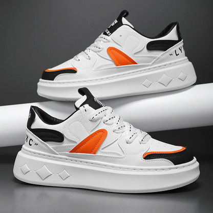 Damen Plateau Sneaker Sportlich Modern