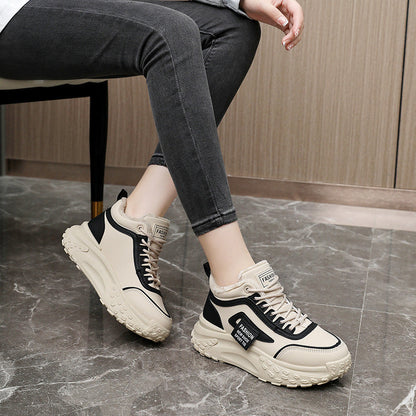 Damen High- Sneaker Warm Rutschfeste Sportschuhe