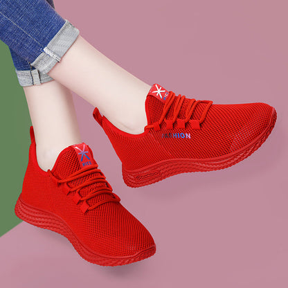 Damen Freizeitschuhe Atmungsaktiv Flexibel Rutschfest