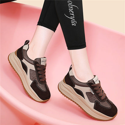 Damen Sneaker Atmungsaktive Laufsohle Sport