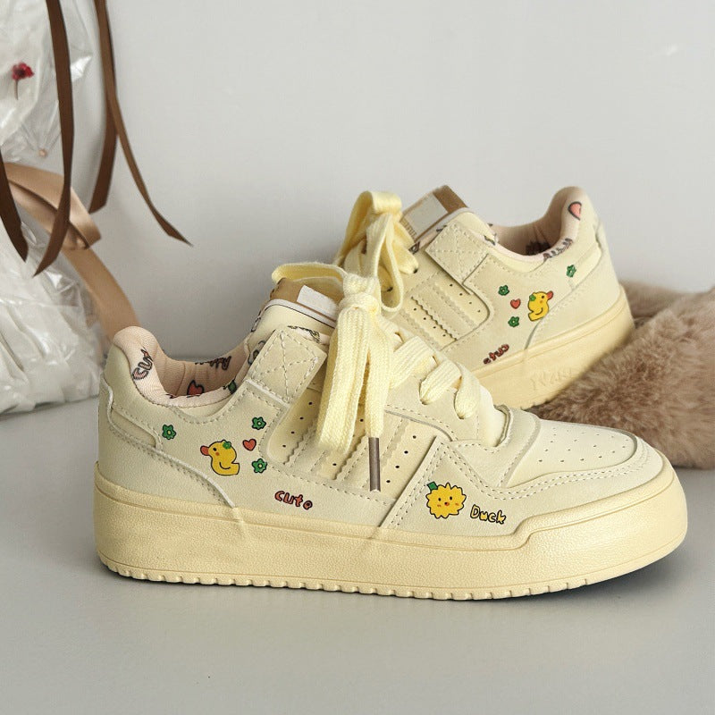 Damen Sneaker Tiermotiv Komfortschuhe