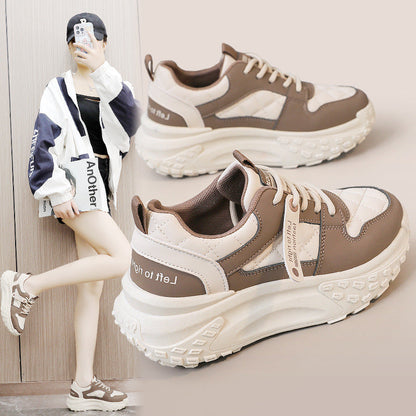 Damen Chunky Sneaker Strapazierfähig Bequem