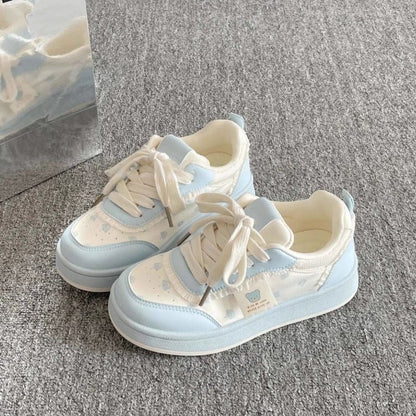 Damen Schnürschuhe Weich Bequem