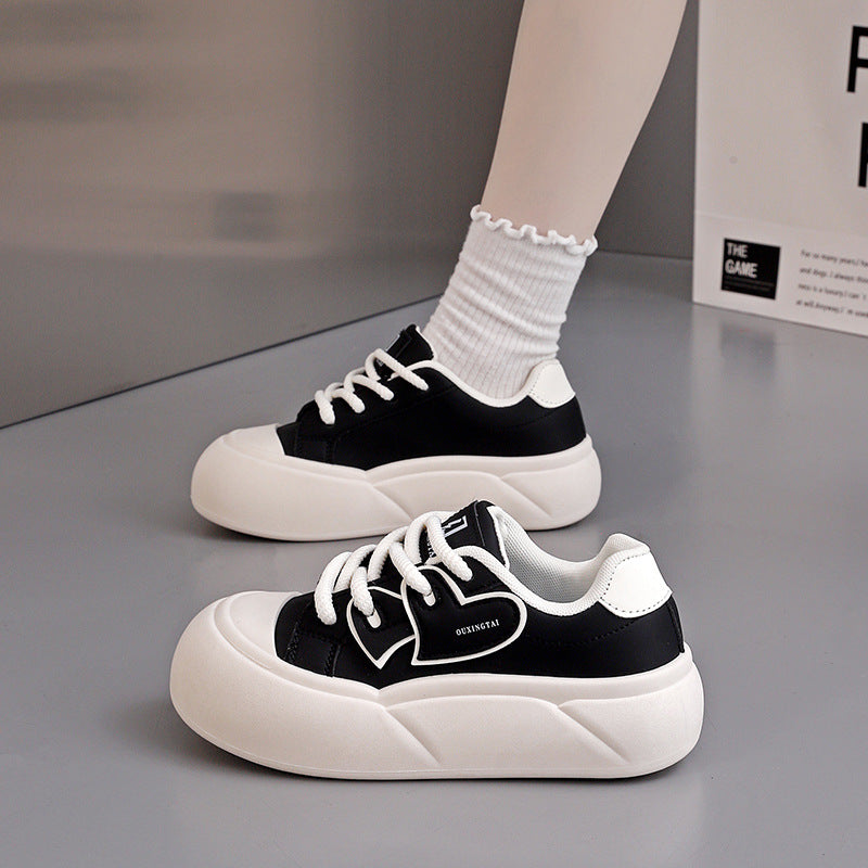 Damen Chunky Sneaker Bequeme Komfortschuhe