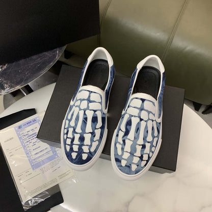 Damen Sneaker Slip-On Rutschfeste Weiche Sohle