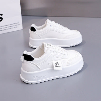 Damen Hochplatformsneaker Bequem Modisch