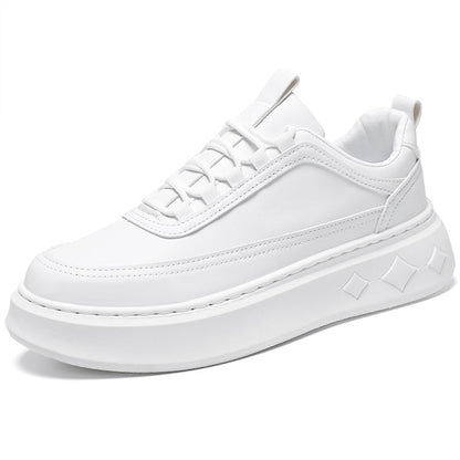 Damen Plateau Sneaker Ledersohlen Hochwertig