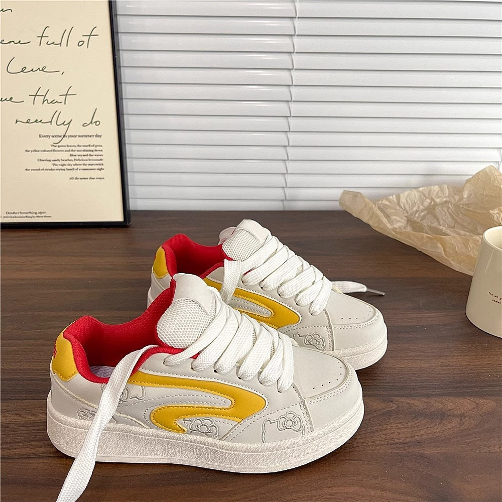 Damen Sneaker Sportlich Luftdurchlässig