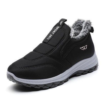 Damen Slip-On Schuhe Gefüttert Bequem