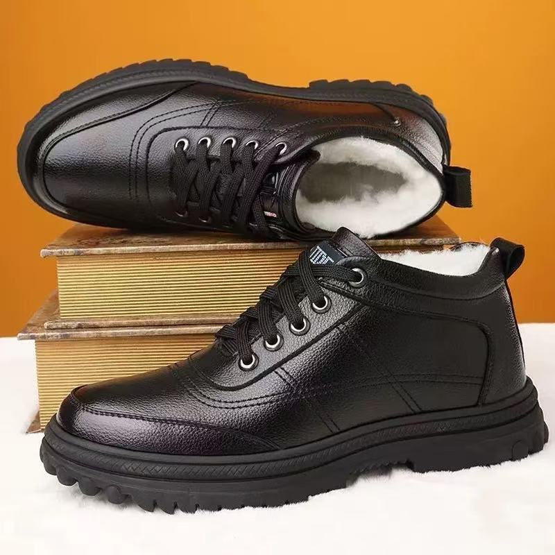 Herren Warm Gefütterte Freizeitschuhe Winter