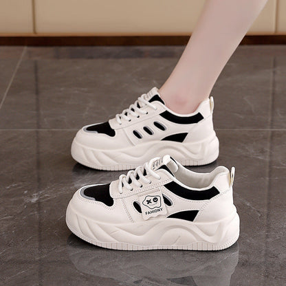Damen Sneaker Weich Bequem Dämpfung
