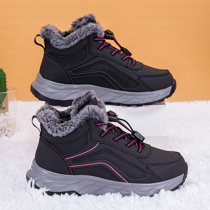 Damen Wanderschuhe Warm Rutschfest Winter