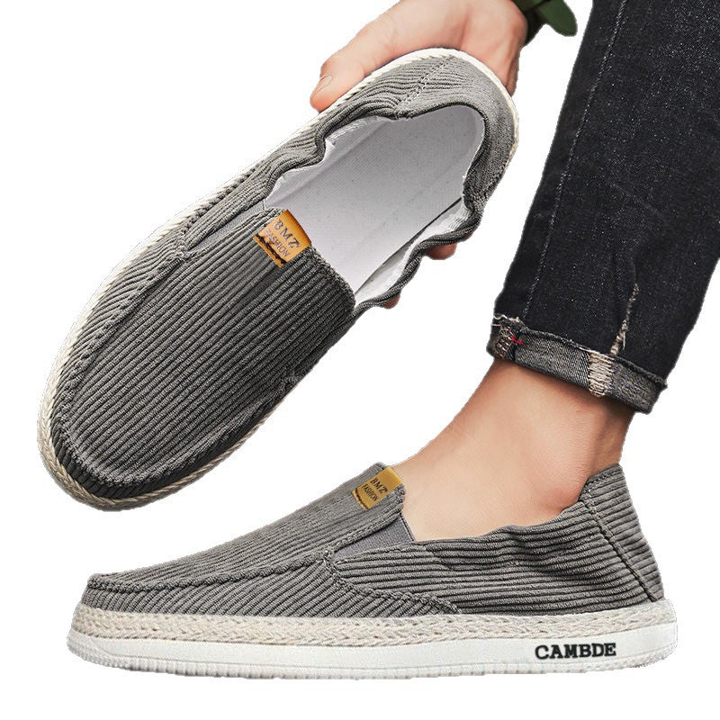 Damen Slip-On Schuhe Stretchleder
