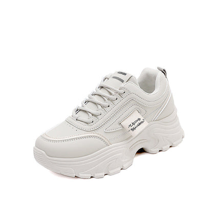 Damen Sneaker Bequem Chunky Laufsohle mit Dämpfung