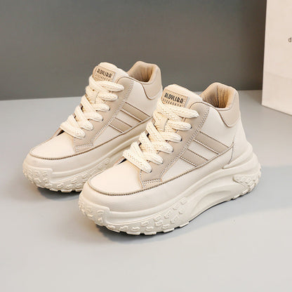Damen High- Sneaker Komfortschuhe Robust