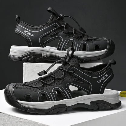 Damen Sport-Sandalen Rutschfest Verstellbar Outdoor