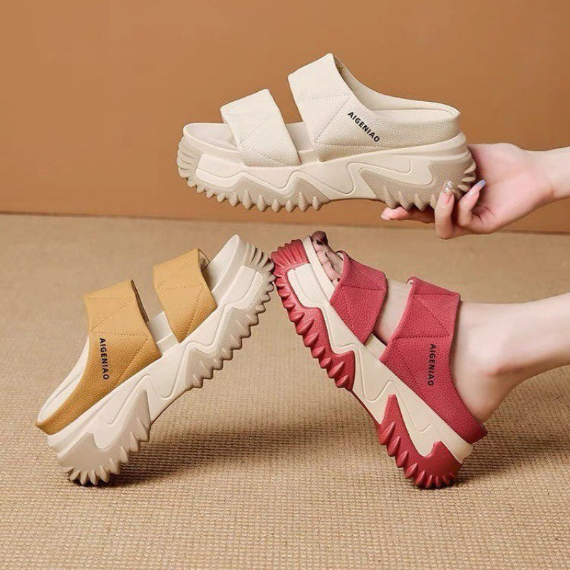 Damen Sandalen Gepolstert Komfort Schwarz - Norvielle