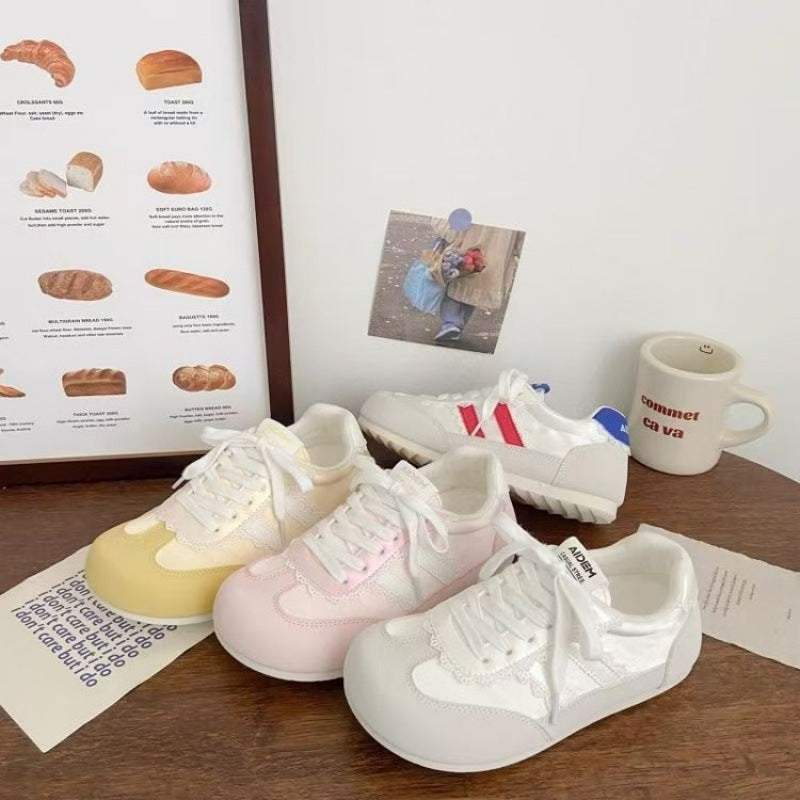 Damen Sneaker Atmungsaktives Weiß Spitze - Norvielle