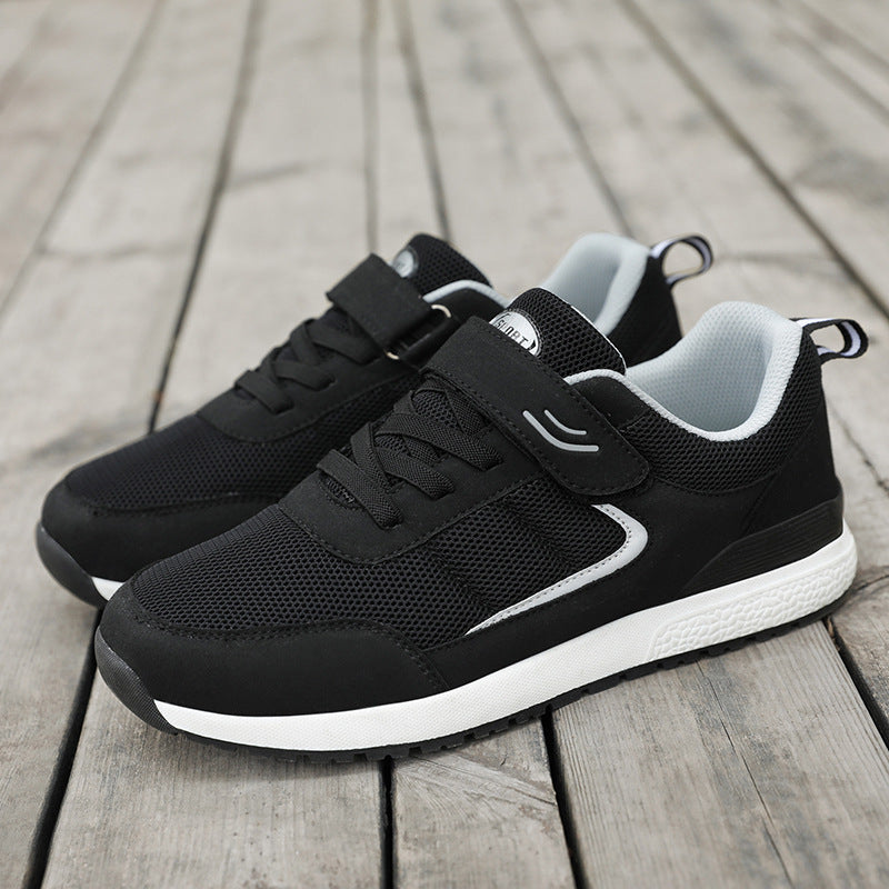 Damen Sneaker Atmungsaktives Mesh Klettverschluss