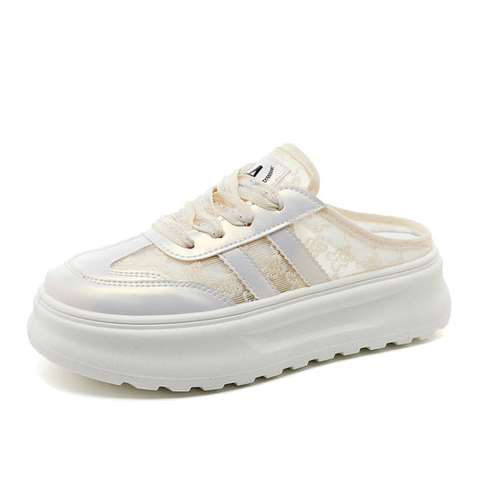 Damen Freizeitschuhe Bequem Großes Fersenloch Modisch - Norvielle