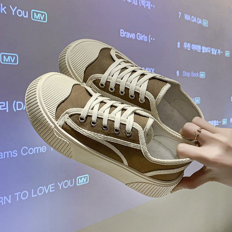 Damen Sneaker Bequem Freizeitschuhe Weich