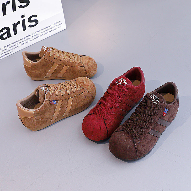 Damen Sneaker Rauleder Bequem