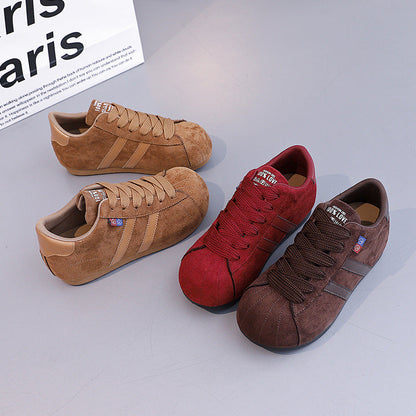 Damen Sneaker Rauleder Bequem