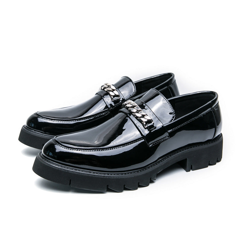 Damen Mokassins Stilvolle Schuhe mit Ketten-Detail Elegante Optik