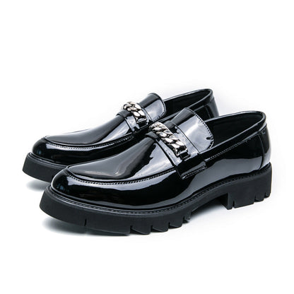 Damen Mokassins Stilvolle Schuhe mit Ketten-Detail Elegante Optik