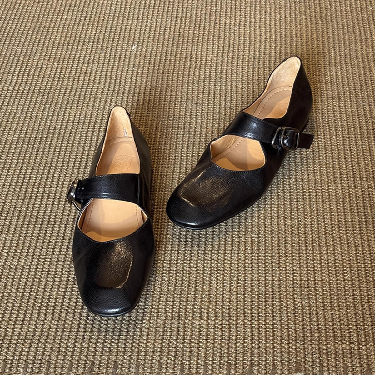 Damen Schuhe Riemenverschluss Modern
