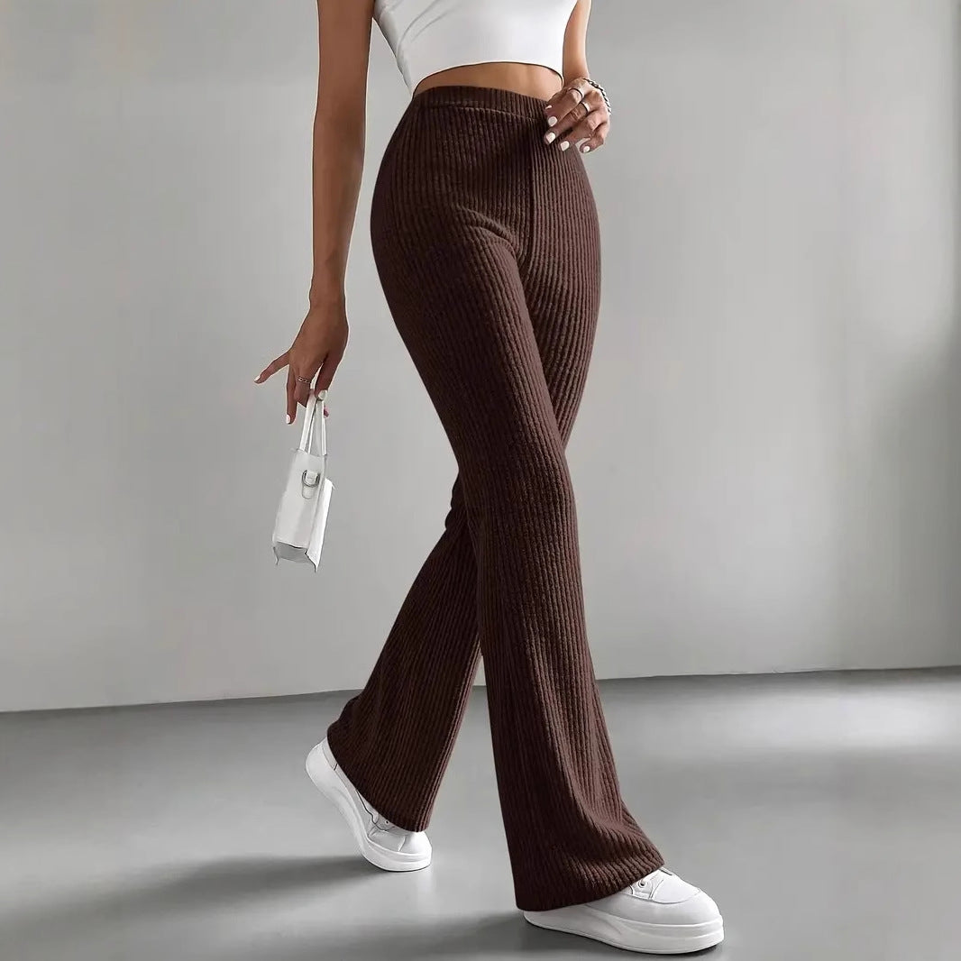Damen Stretchhose Bequem Weit Geschnitten