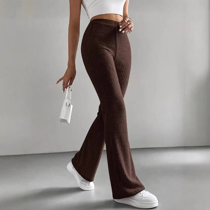 Damen Stretchhose Bequem Weit Geschnitten