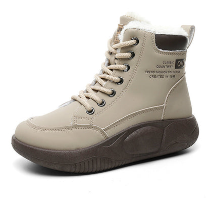 Damen Sneaker Gefüttert Warm Rutschfest Winter Schuhe
